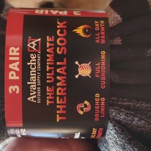 Avalanche thermal socks